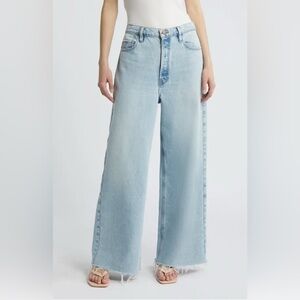 FRAME Le Low Baggy Wide Leg Jeans